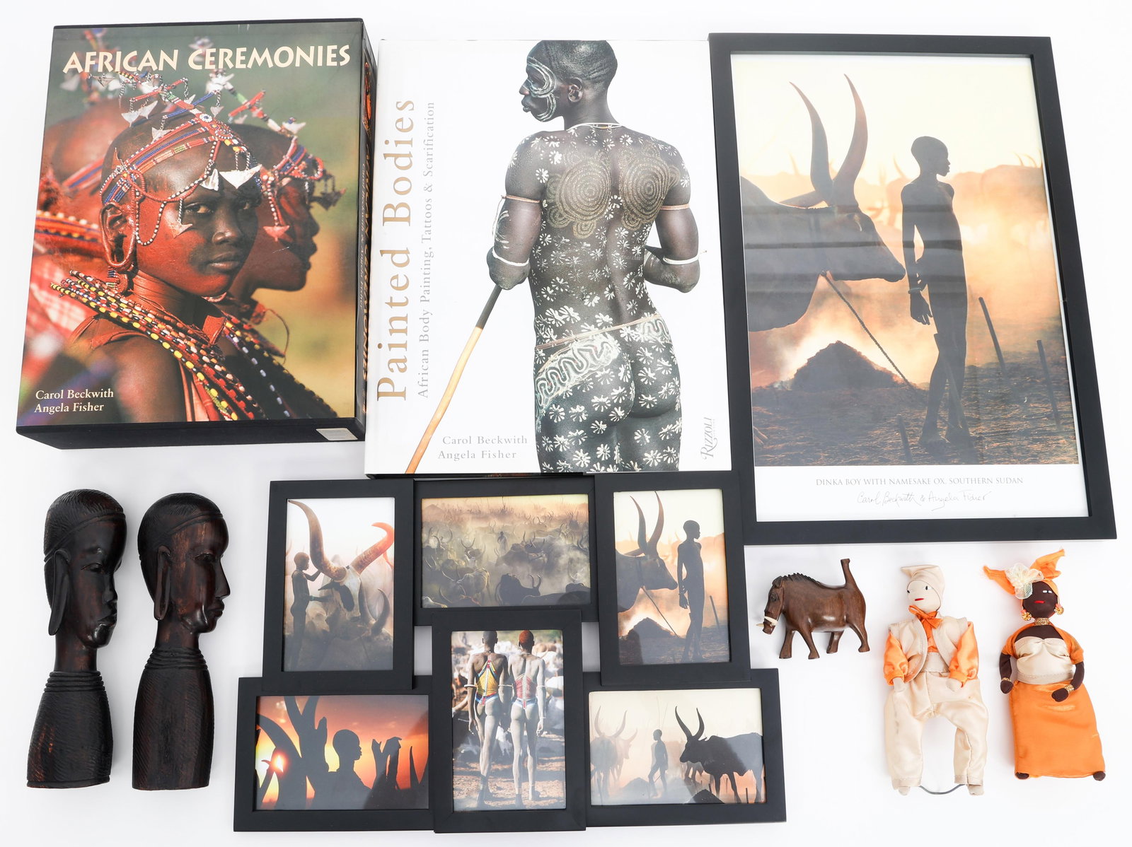 AFRICAN TRIBAL PHOTOGRAPHS, STATUES & BOOKS (1 of 20)