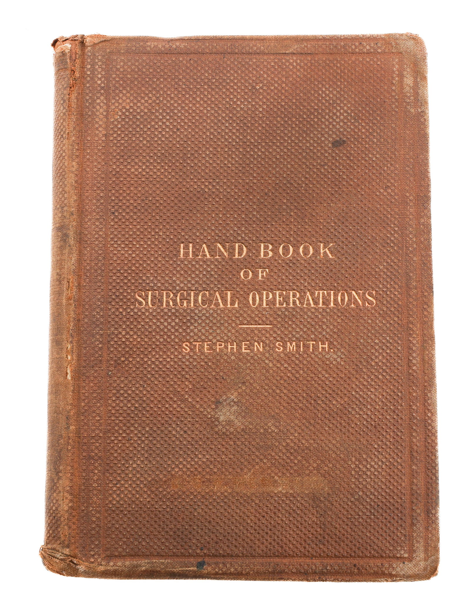 HANDBOOK OF SURGICAL OPERATIONS BOOK 1862 (1 of 10)
