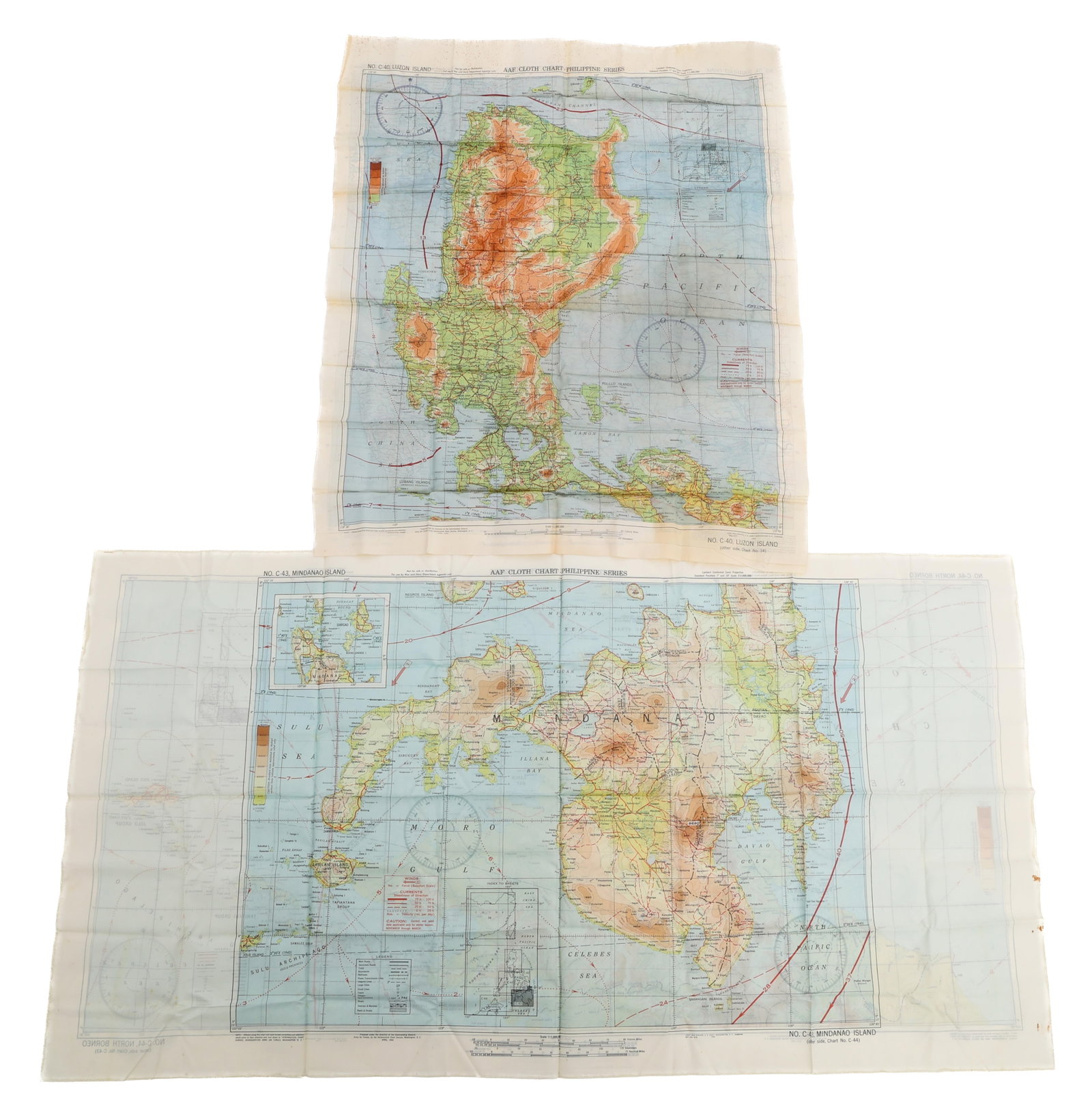 WWII USAAF ASIA PACIFIC ESCAPE MAPS (1 of 17)
