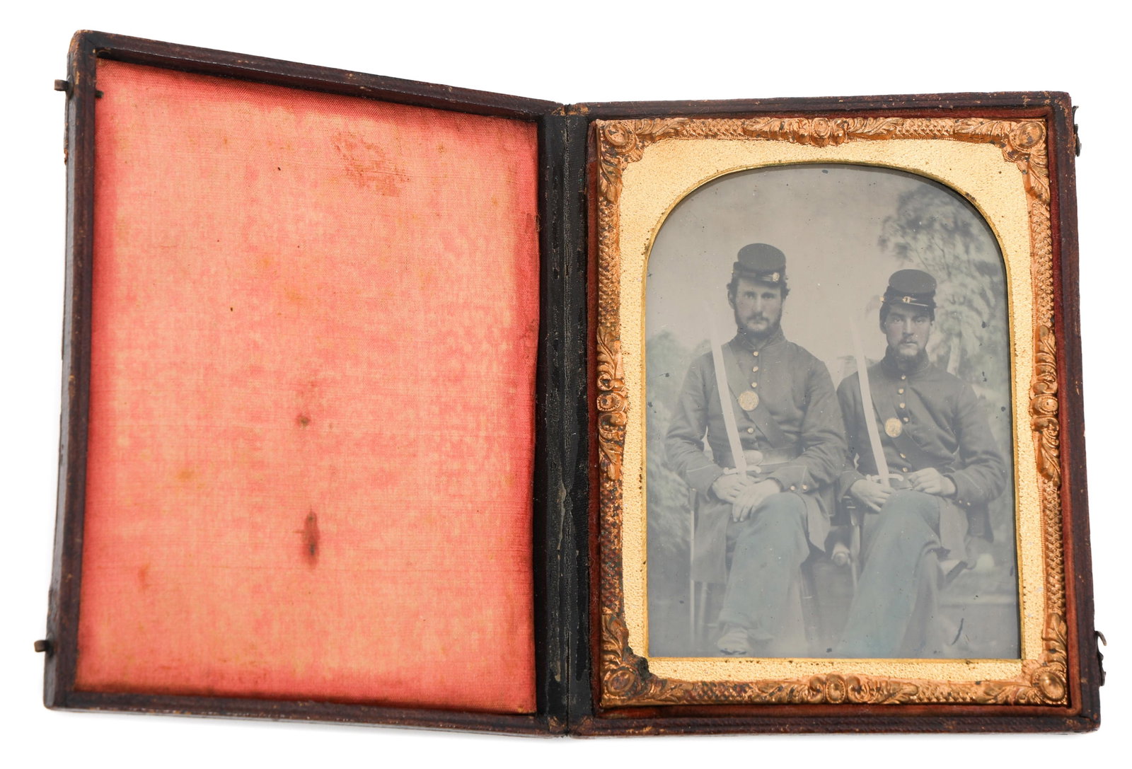 CIVIL WAR UNION ARMY SOLDIERS TINTYPE (1 of 4)