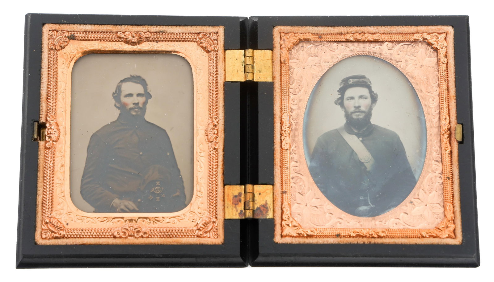 CIVIL WAR UNION ARMY SOLDIERS AMBROTYPE PHOTOS (1 of 5)