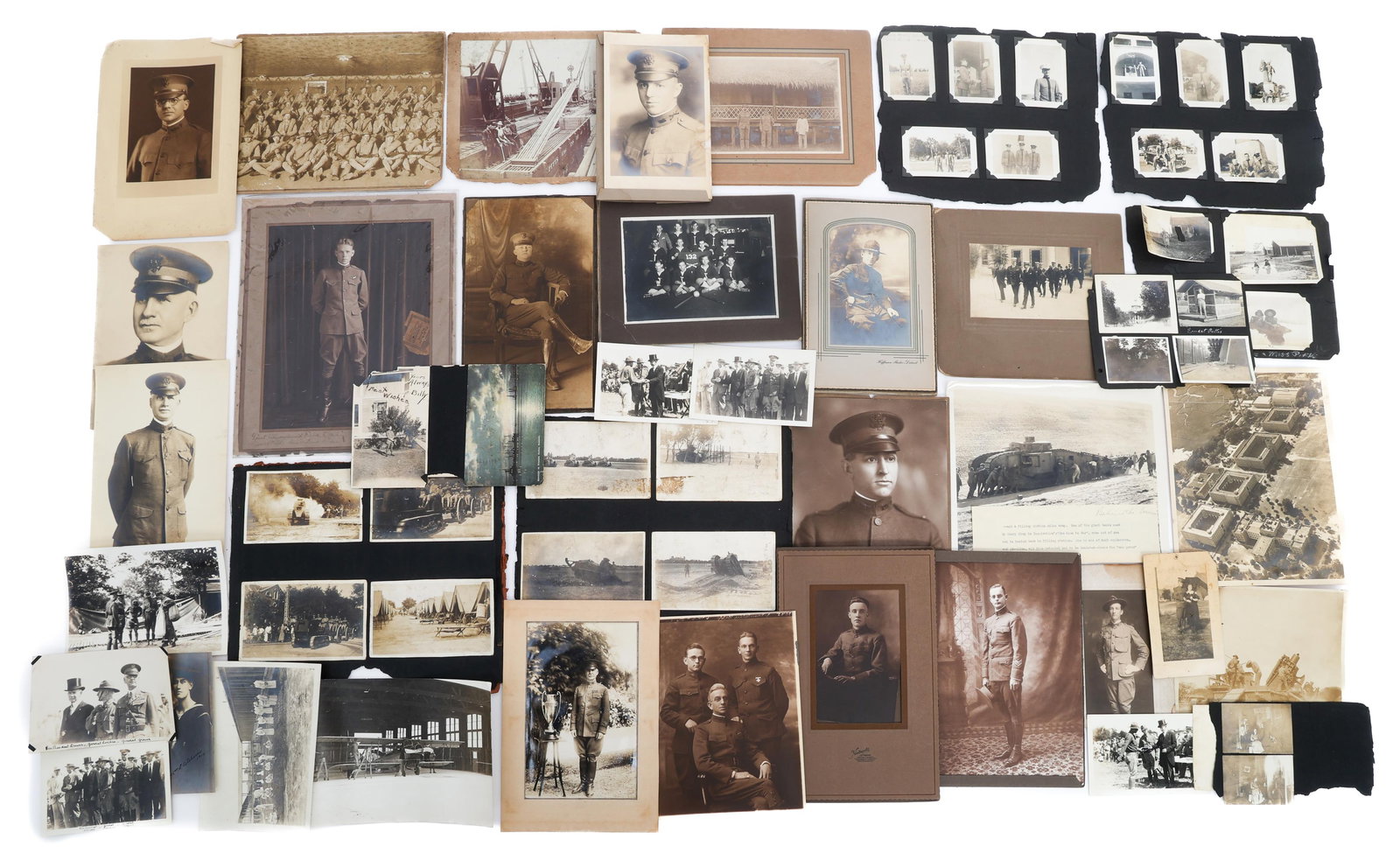 WWI US AEF ENLISTED, OFFICER, & PERSONAL PHOTOS (1 of 15)