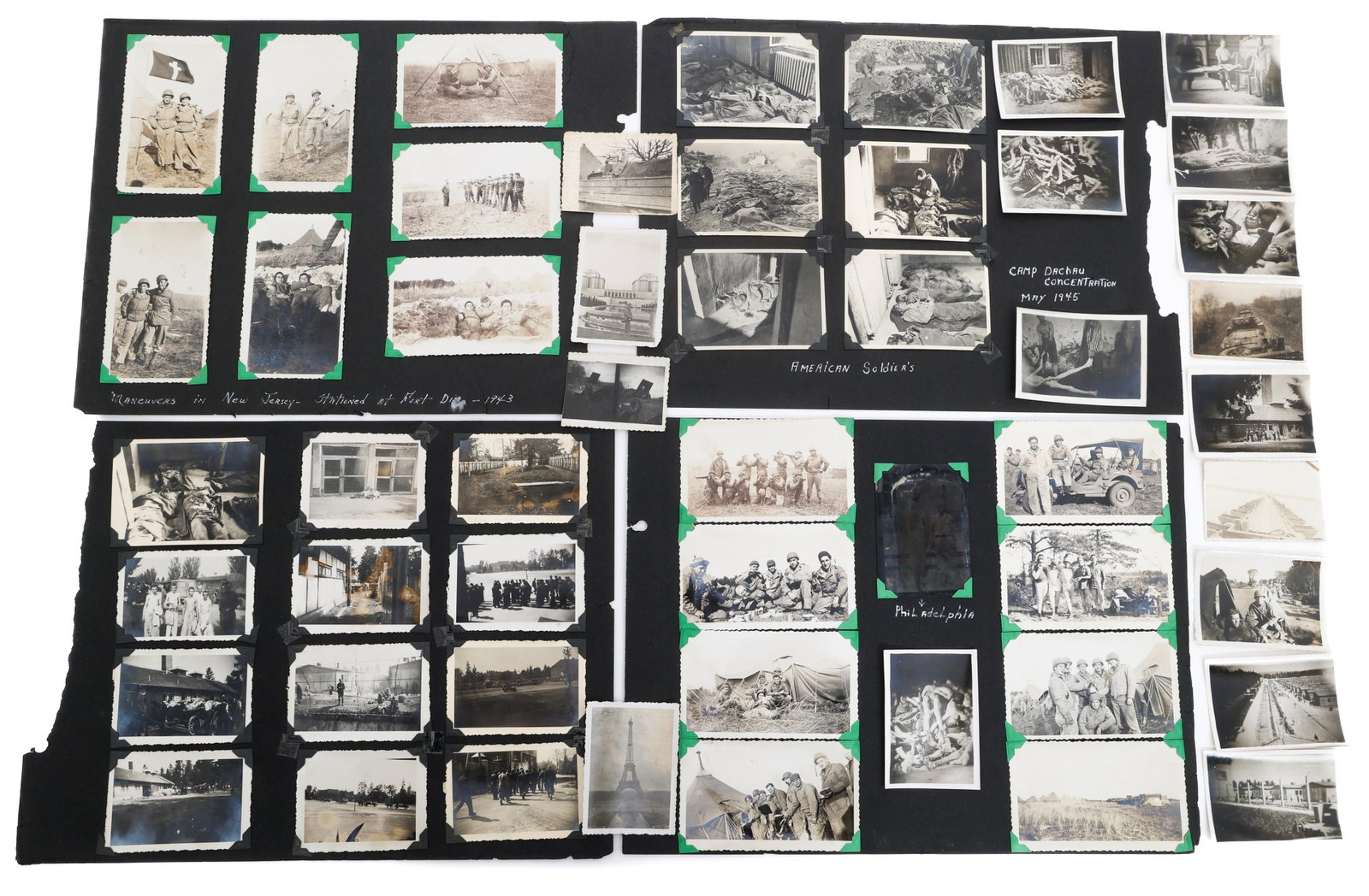 WWII DACHAU CONCENTRATION CAMP US ARMY PHOTOS (1 of 17)