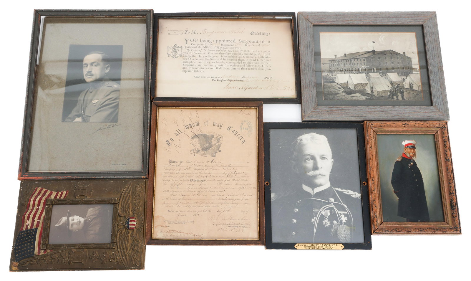 REVOLUTIONARY WAR - WWI US & GERMAN PICTURES (1 of 16)