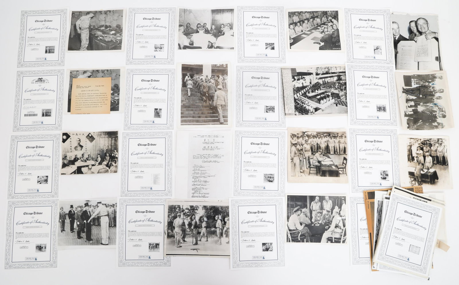 WWII AILLIED PACIFIC & SURRENDER PUBLISHED PHOTOS (1 of 20)