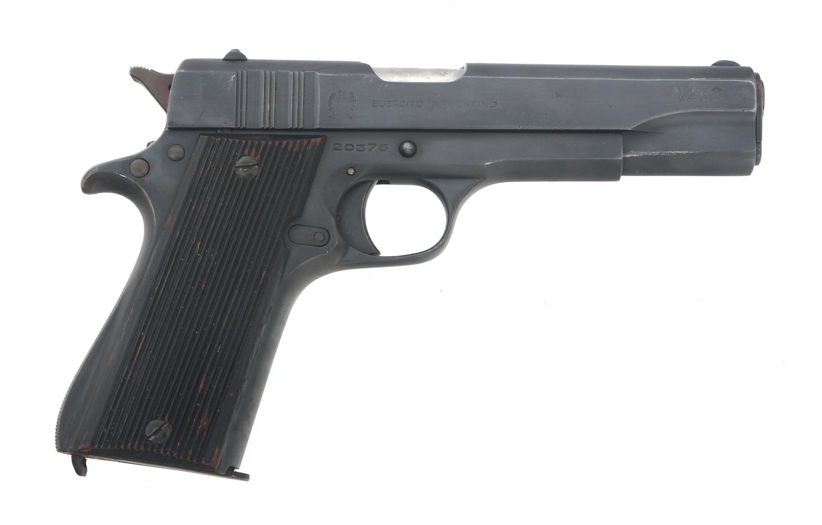 ARGENTINE HAFDASA BALLESTER-MOLINA 45 ACP PISTOL (1 of 12)