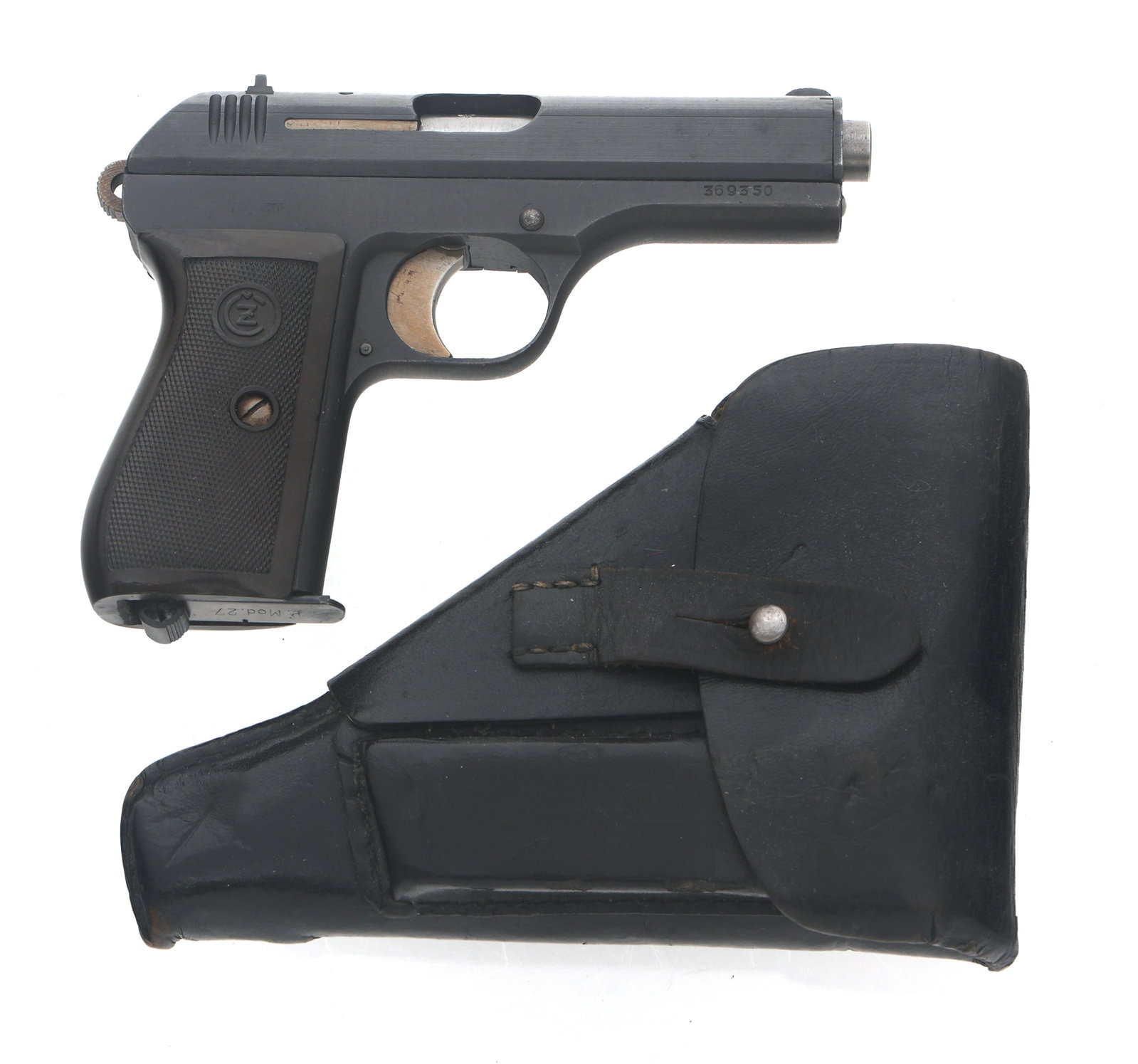 WWII GERMAN CZ MODEL 27 7.65mm CALIBER PISTOL (1 of 18)