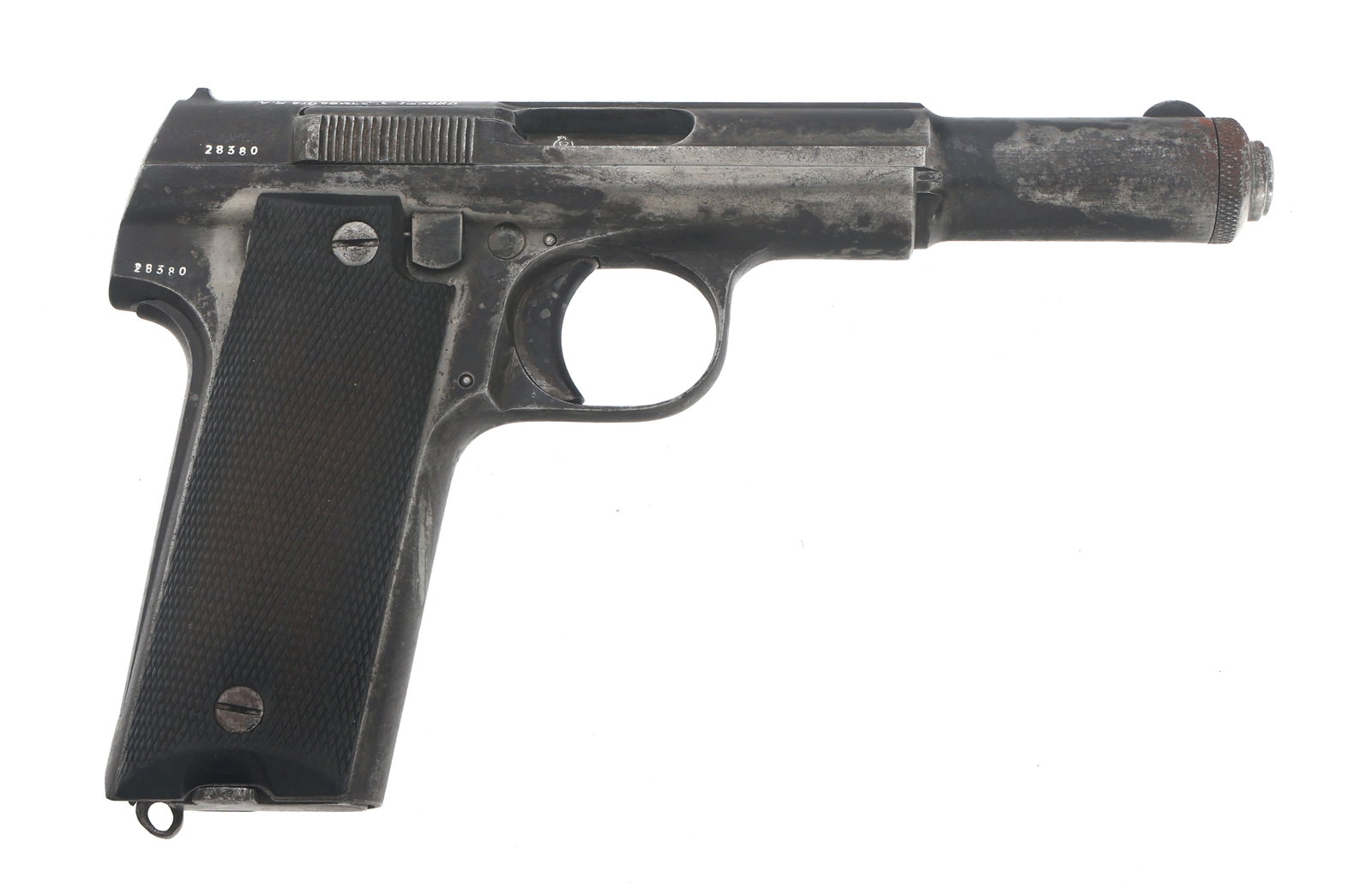 WWII GERMAN MODEL 600/43 9x19mm CALIBER PISTOL (1 of 13)