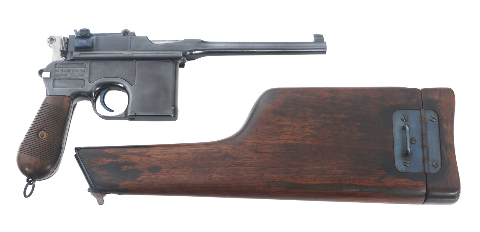 MAUSER C96 BROOMHANDLE 7.63mm PISTOL (1 of 18)