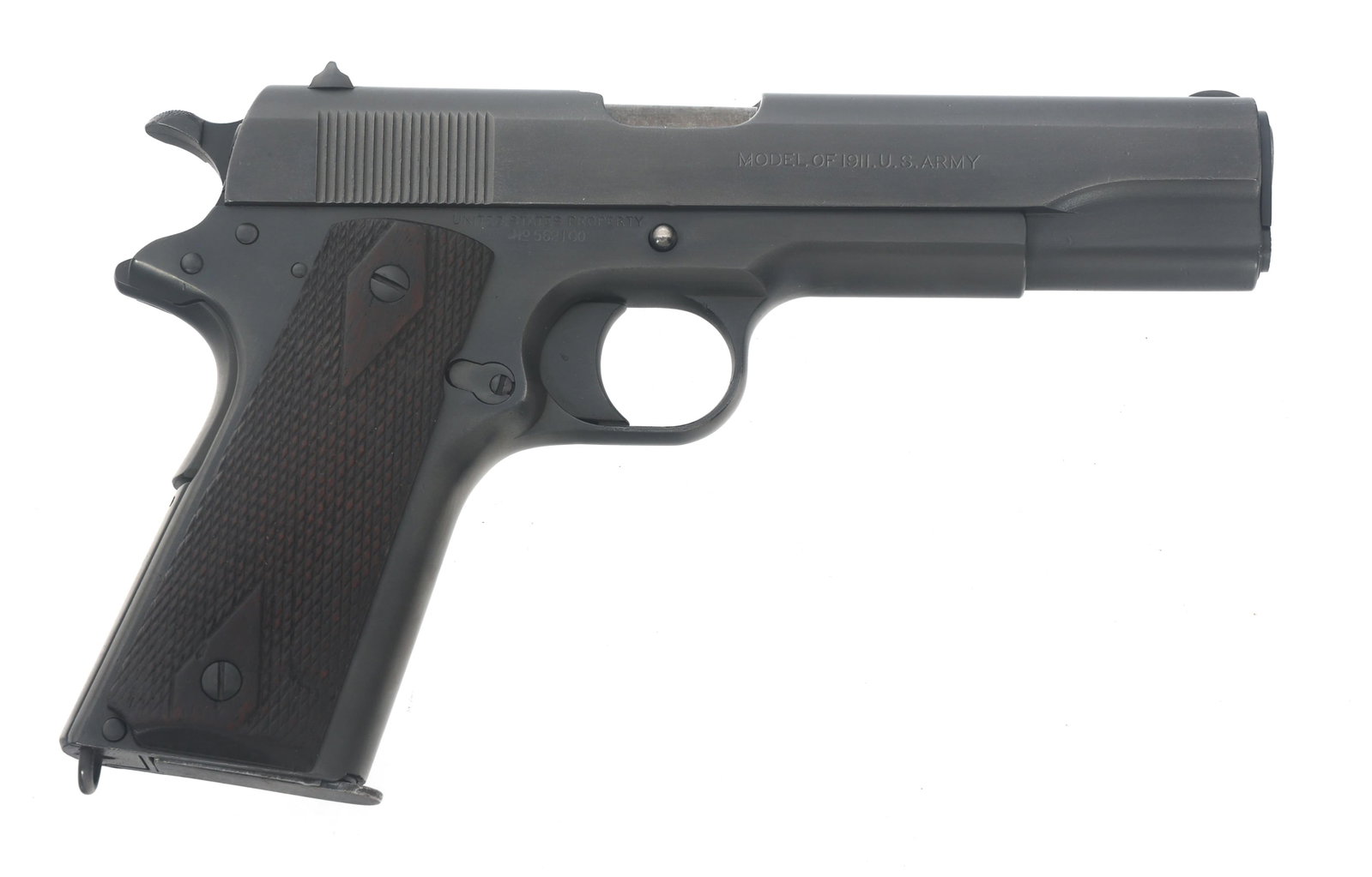 WWI US COLT MODEL 1911 .45 ACP CALIBER PISTOL (1 of 17)