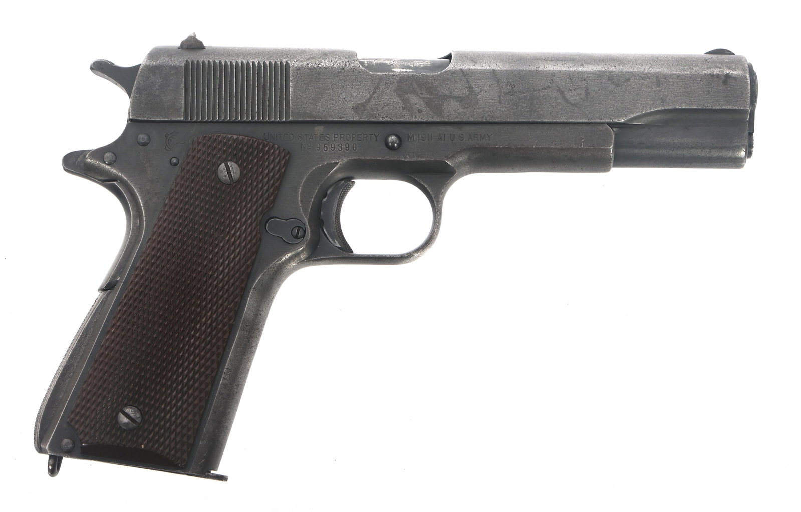 WWII US REMINGTON RAND 1911A1 .45 ACP CAL PISTOL (1 of 16)