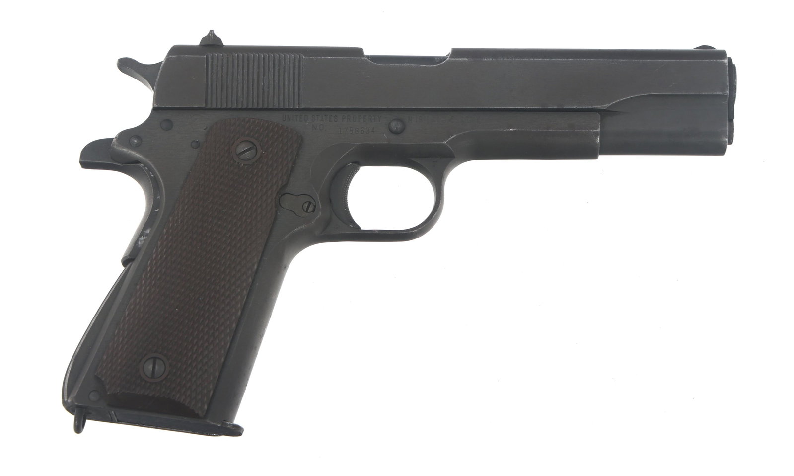 WWII US REMINGTON RAND 1911A1 .45 ACP CAL PISTOL (1 of 18)