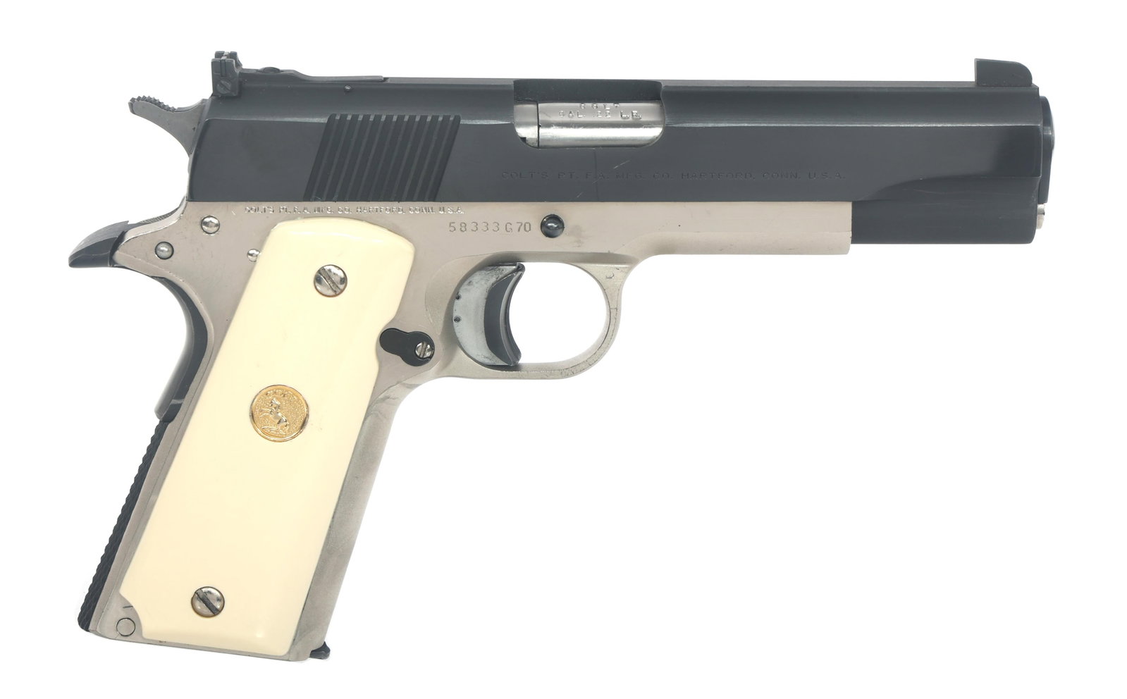 COLT GOVERNMENT MODEL MK IV .22 LR CALIBER PISTOL (1 of 13)
