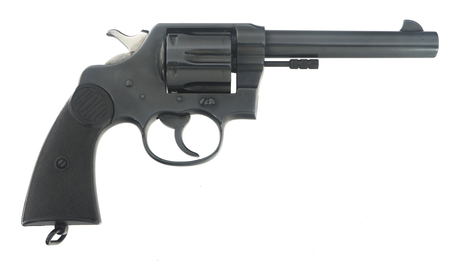 RNWMP 1914 COLT NEW SERVICE .455 ELEY CAL REVOLVER (1 of 14)