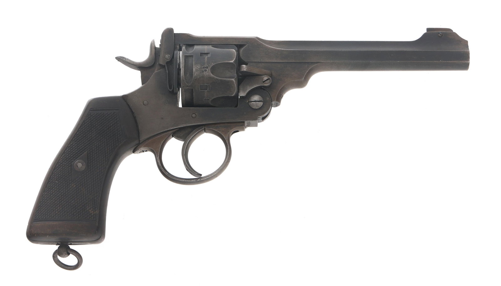 WWI WEBLEY MARK VI .45 TOP BREAK DA REVOLVER (1 of 13)