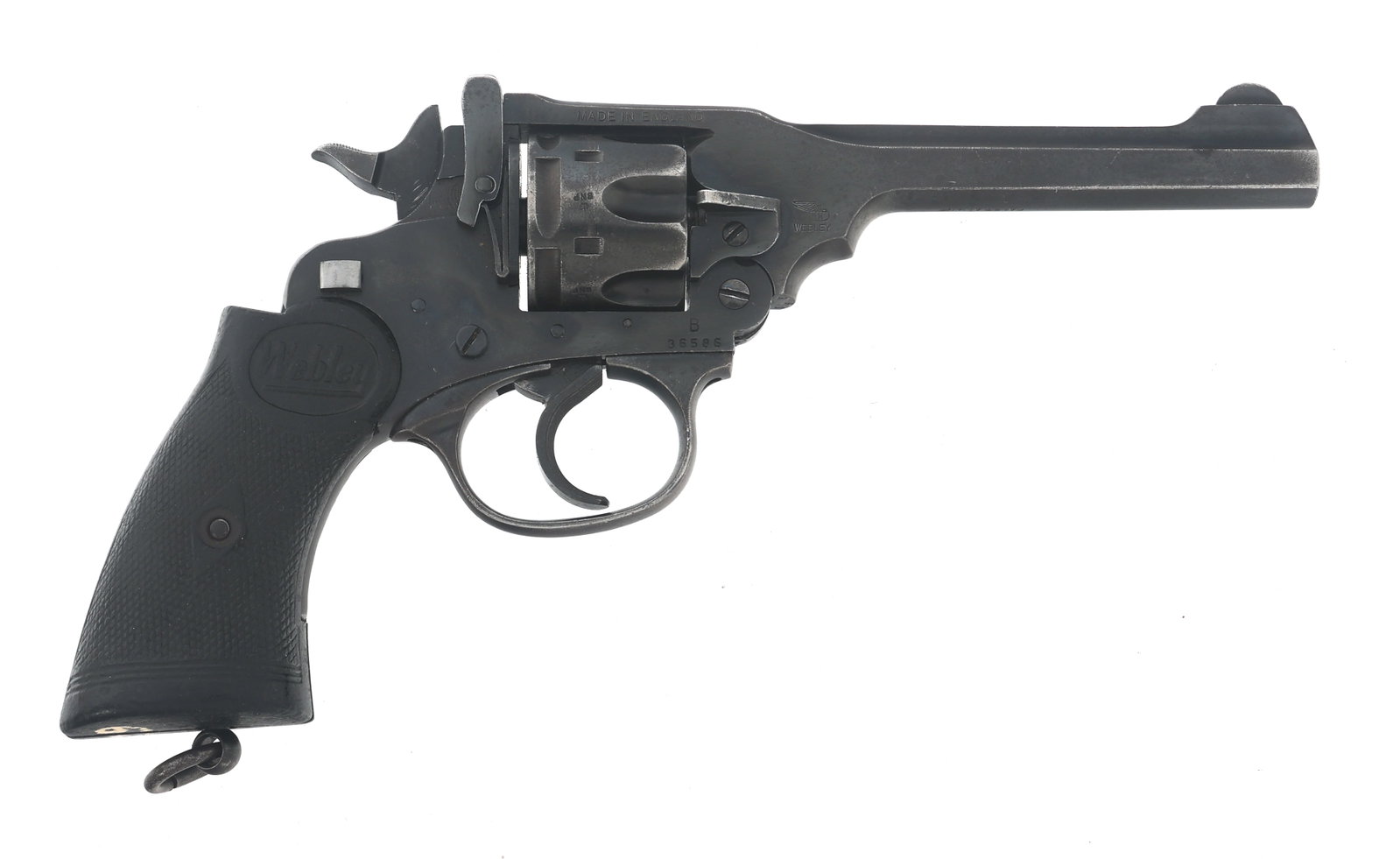 BRITISH WEBLEY & SCOTT MK IV .38-200 CAL REVOLVER (1 of 13)