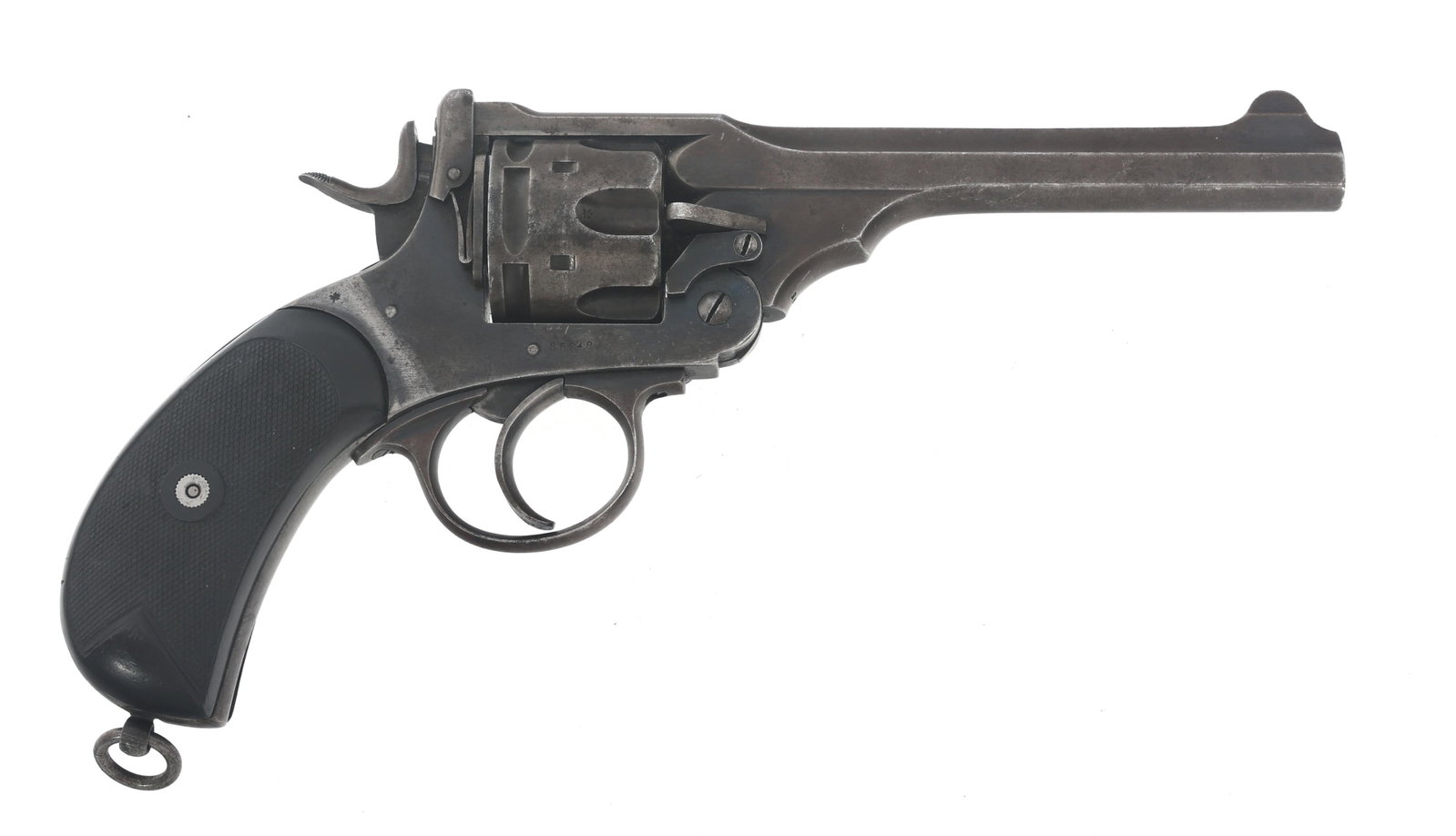 BRITISH WEBLEY MARK IV .455/476 CALIBER REVOLVER (1 of 13)