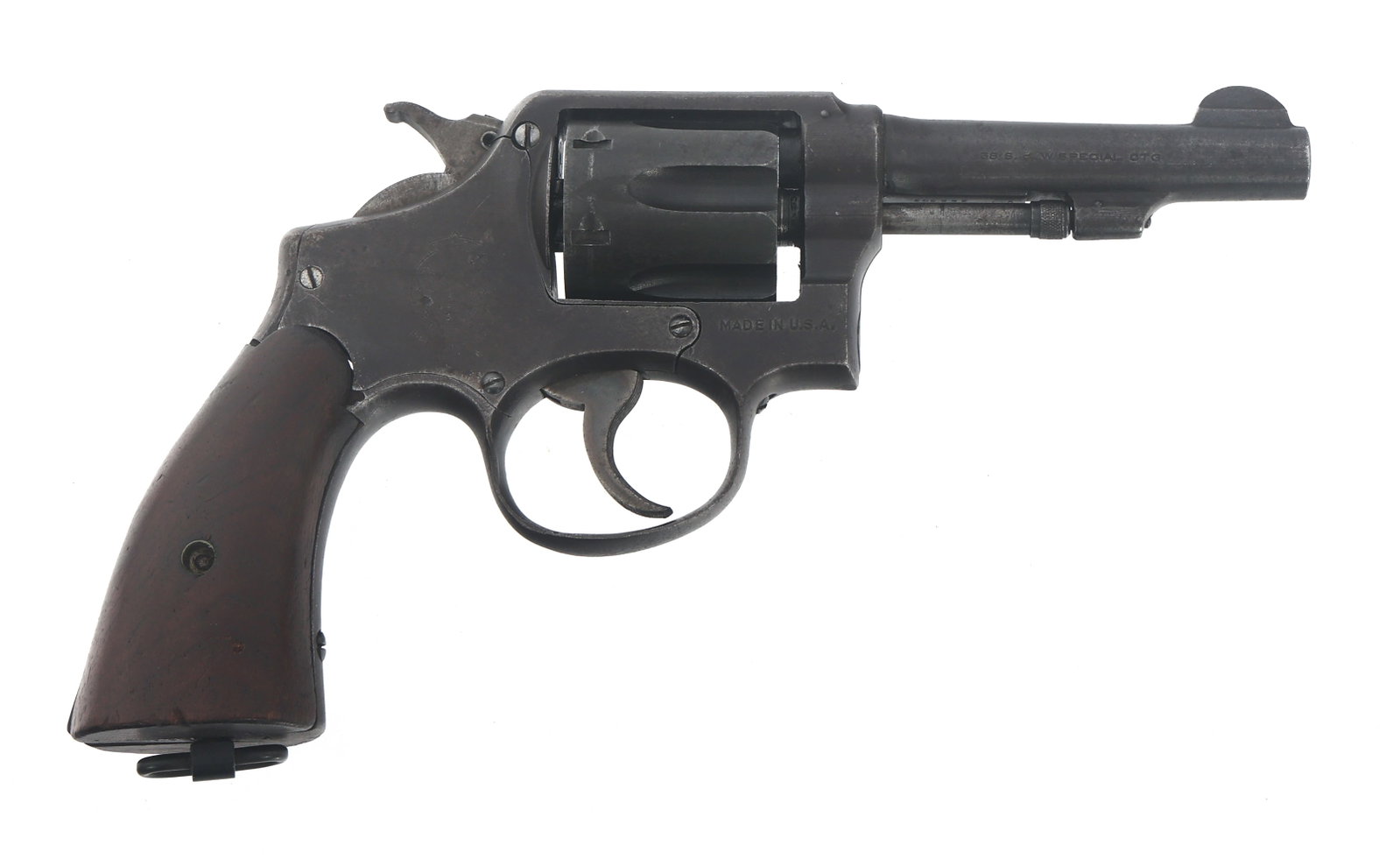 SMITH & WESSON VICTORY MODEL .38 CALIBER REVOLVER (1 of 15)