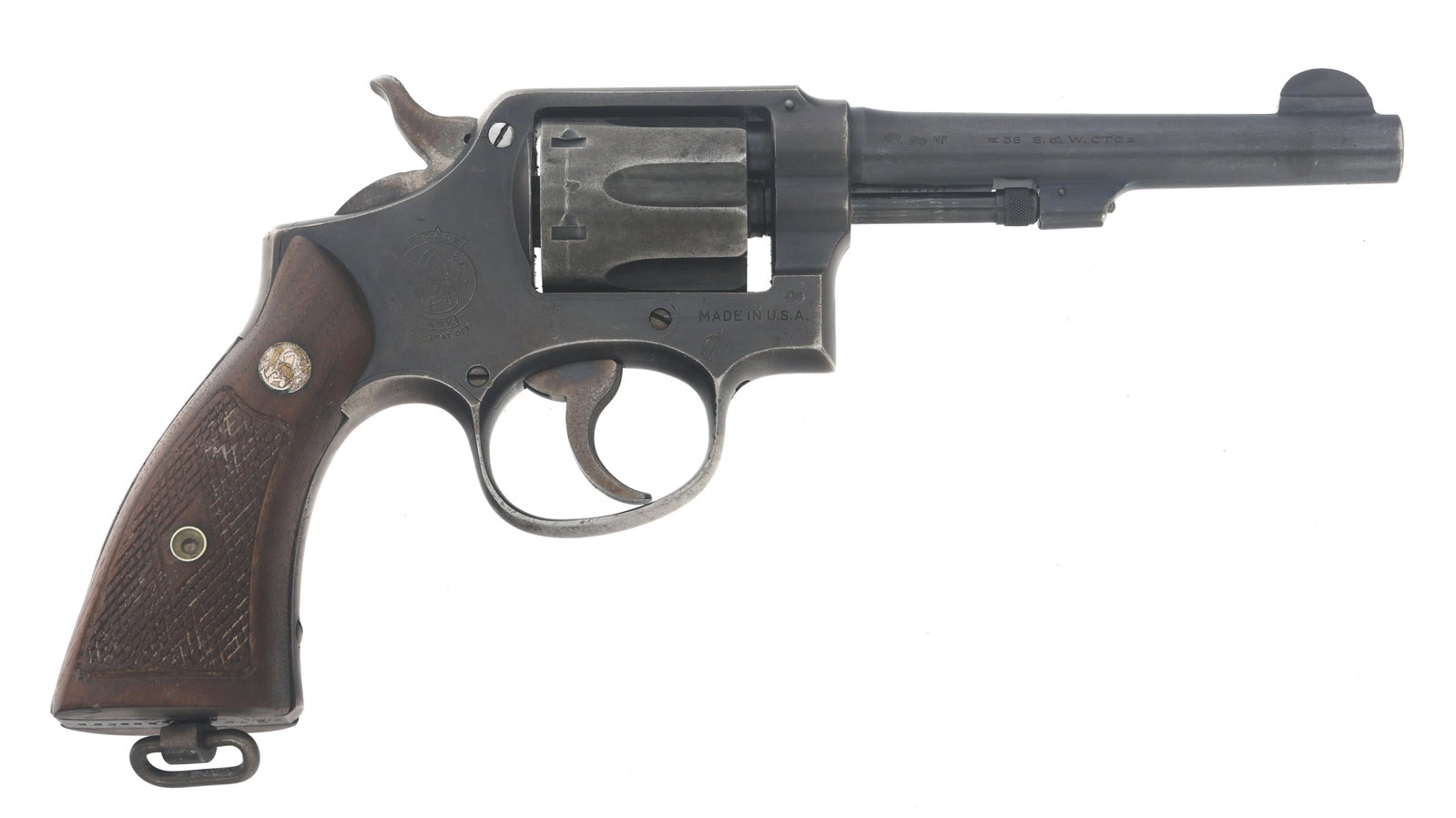 WWII SMITH & WESSON MODEL K200 .38 CAL REVOLVER (1 of 15)