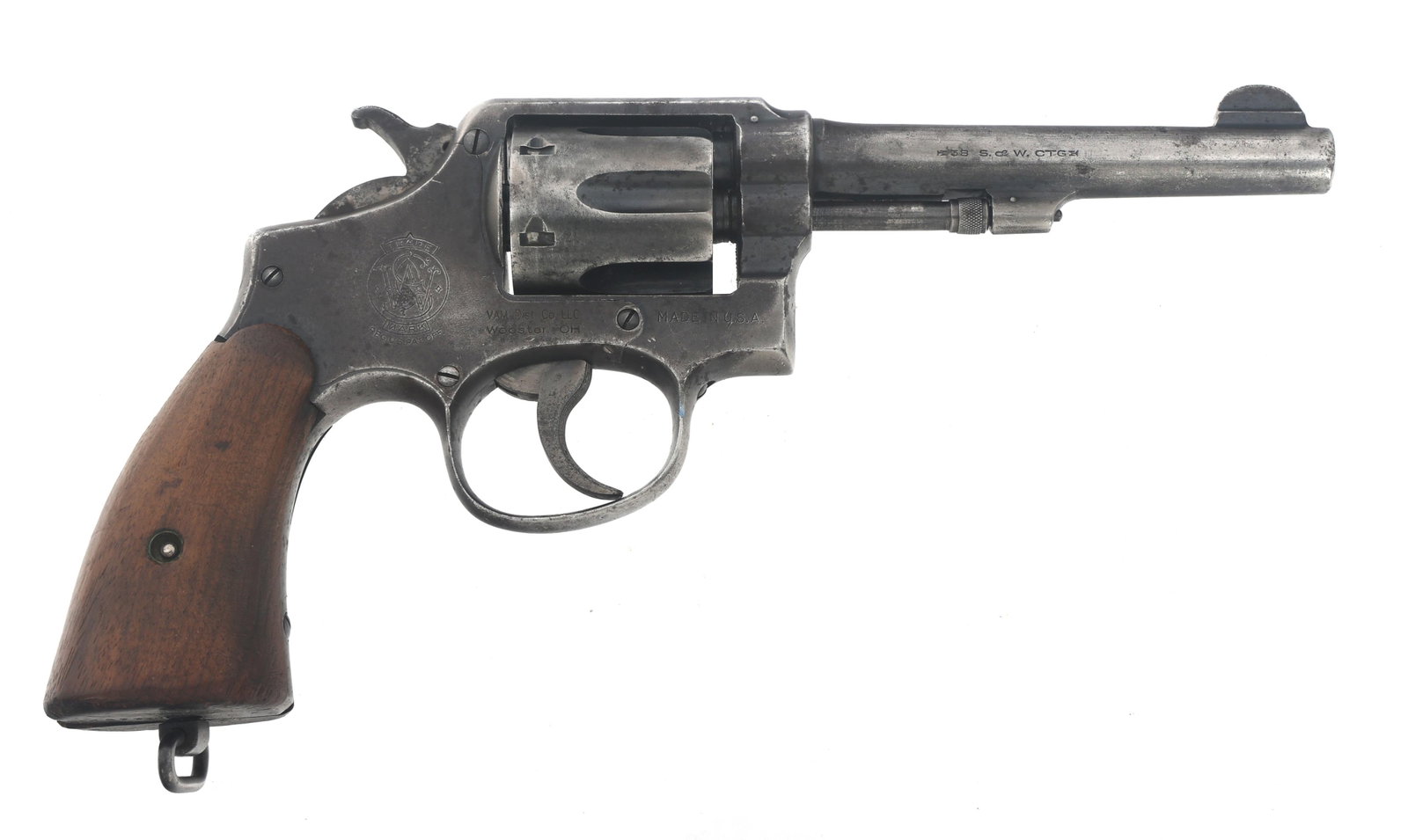 US SMITH & WESSON MILITARY & POLICE MODEL REVOLVER (1 of 14)