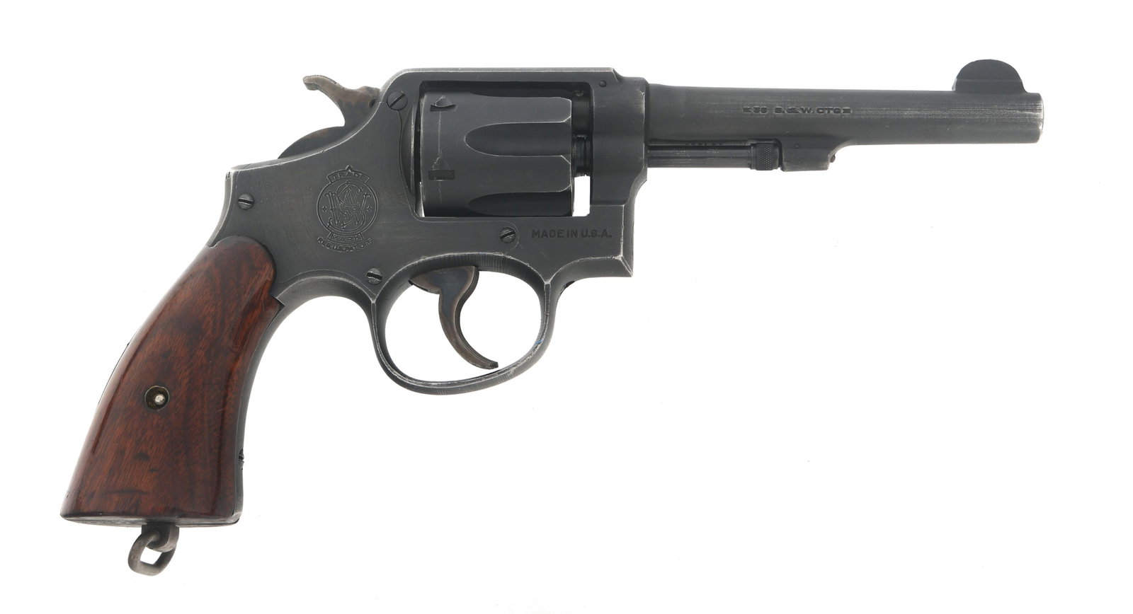 AUSTRIAN POLICE S&W VICTORY MODEL REVOLVER (1 of 15)