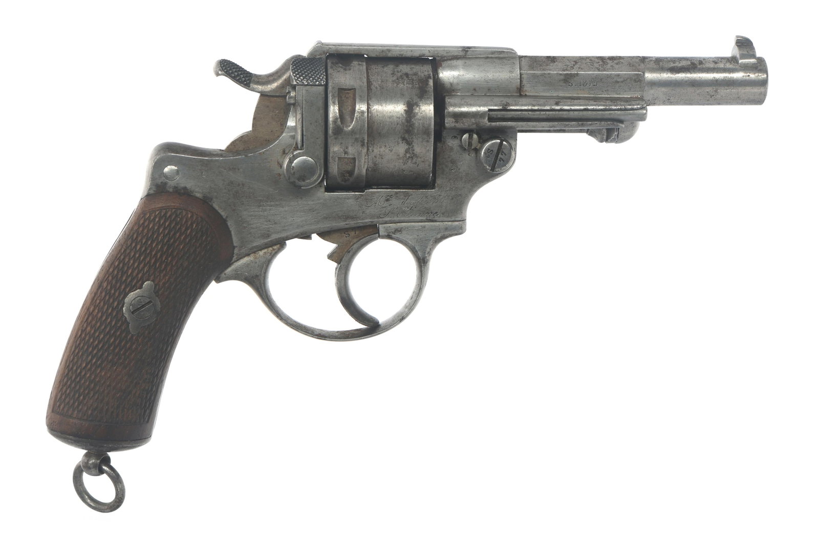 FRENCH ST ETIENNE MODEL 1873 11mm DA REVOLVER (1 of 12)