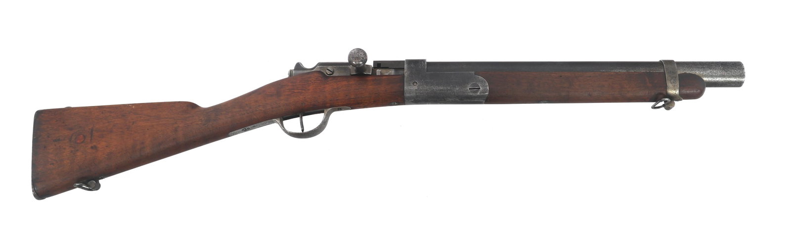 FRENCH CHOBERT MLE 1866-74 26.5mm CAL FLARE RIFLE (1 of 12)