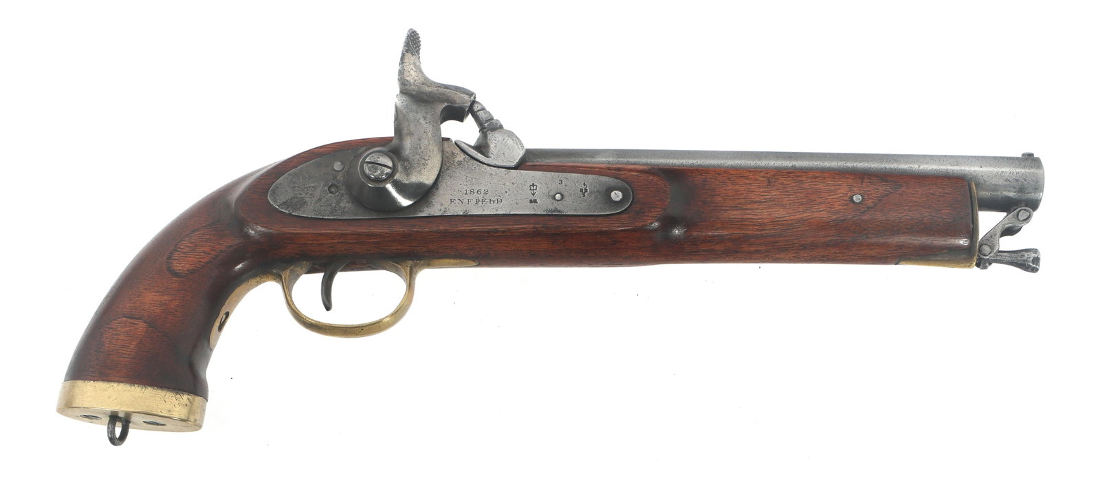 BRITISH ENFIELD 1861 .56 CALIBER PERCUSSION PISTOL (1 of 12)