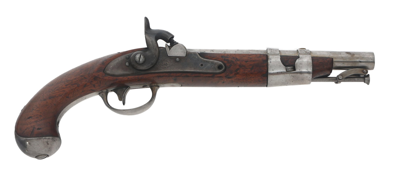 US NORTH MODEL 1816 .54 CALIBER CONVERSION PISTOL (1 of 13)