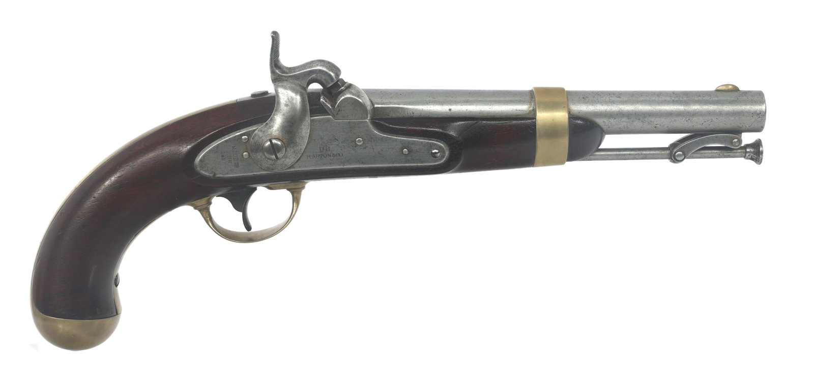 1851 US H. ASTON & CO MODEL 1842 54 CALIBER PISTOL (1 of 14)