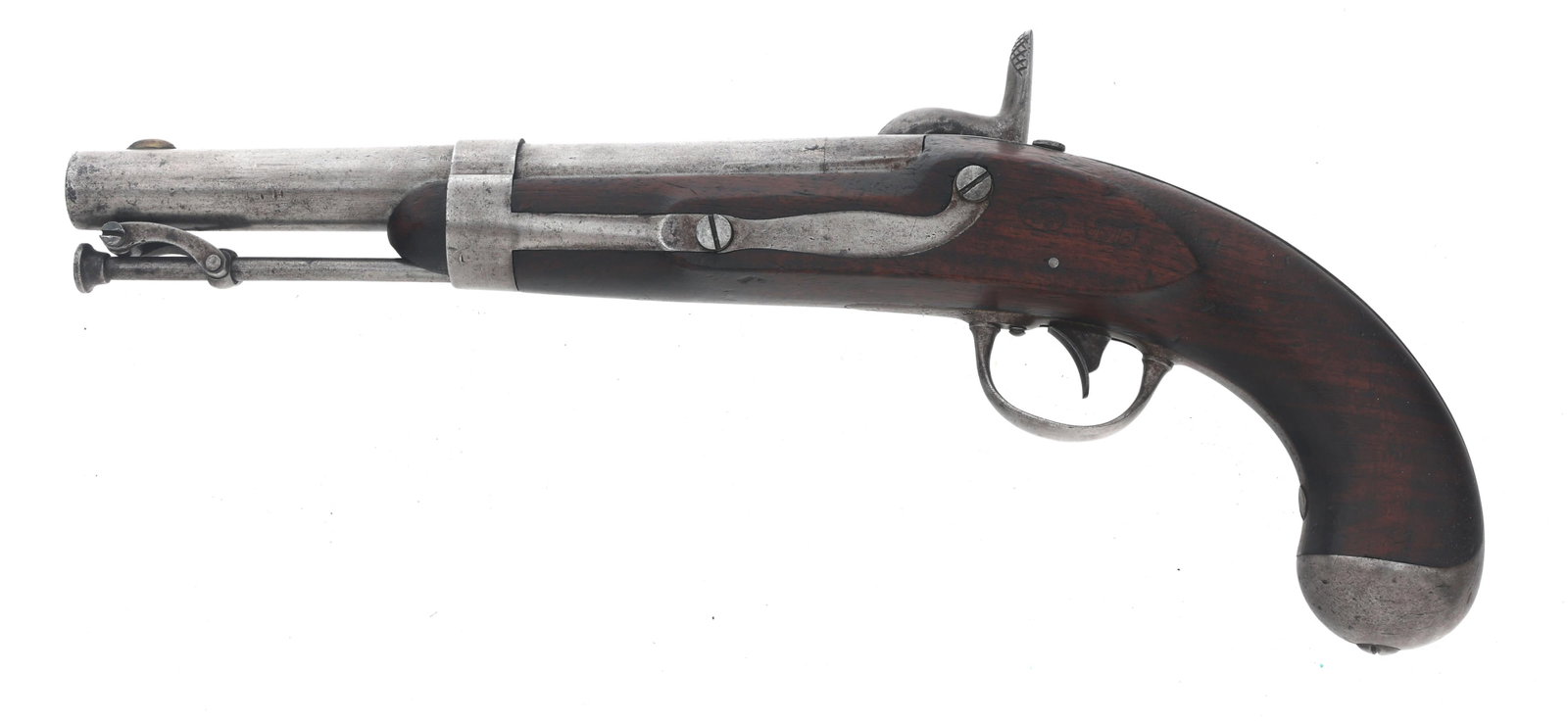 US MODEL 1836 .54 CALIBER CONVERSION PISTOL - 5