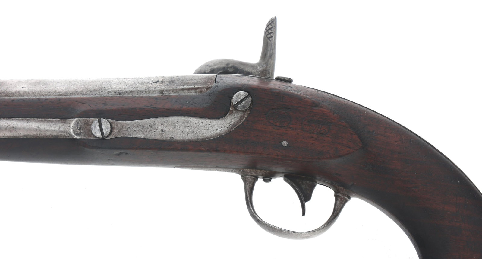 US MODEL 1836 .54 CALIBER CONVERSION PISTOL - 7