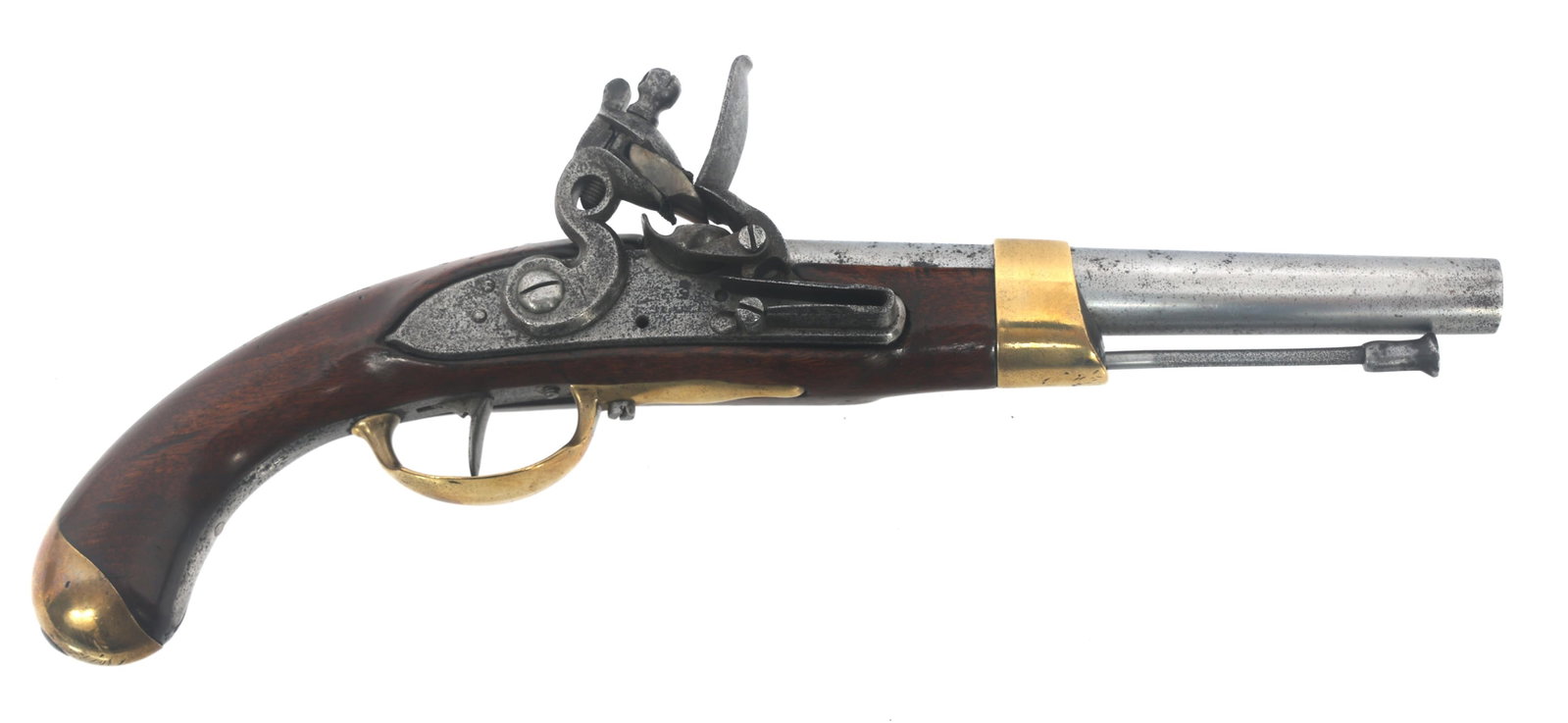 FRENCH MODEL 1813 .69 CALIBER FLINTLOCK PISTOL (1 of 12)