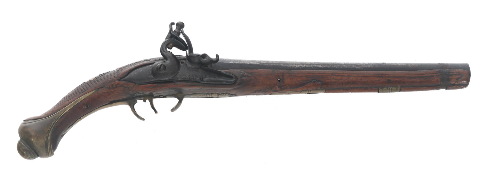 EUROPEAN .68 CALIBER FLINTLOCK PISTOL (1 of 12)