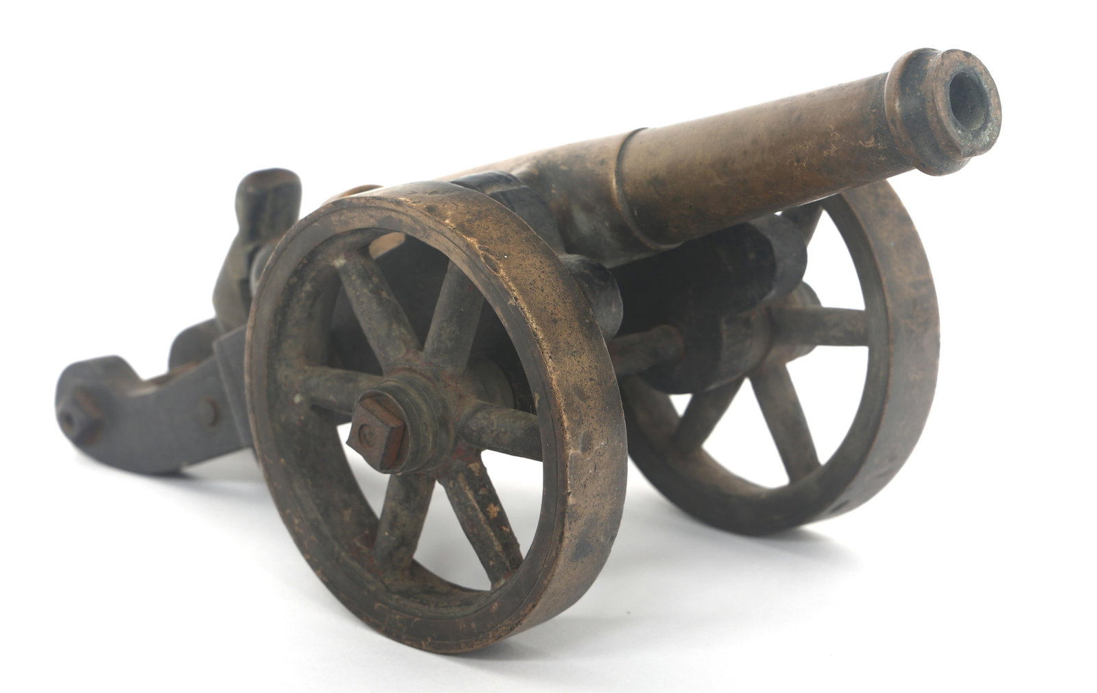 BRASS .45 CALIBER PERCUSSION SIGNAL CANNON (1 of 7)