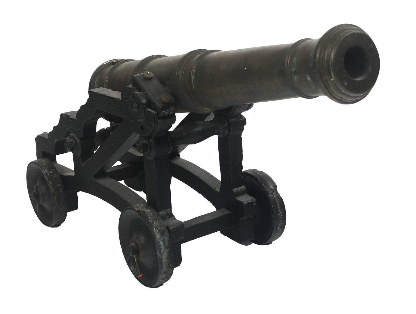 BRITISH BRASS CANNON CIRCA 1860 (1 of 7)