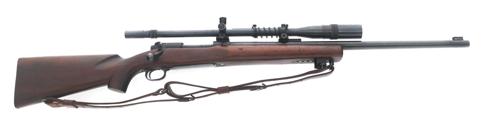 WINCHESTER MODEL 70 RIFLE WITH USMC-SNIPER SCOPE (1 of 14)