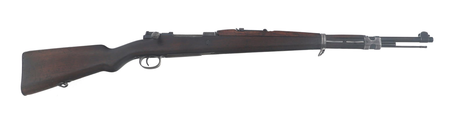 POLISH P.F.K. MODEL K98 7.92x57mm CALIBER CARBINE: POLISH P.F.K. MODEL K98 7.92x57mm CALIBER CARBINE Polish P.F.K. Model K98 7.92x57mm caliber Mauser carbine. Receiver stamped Polish Eagle - P.F.K. - Warszawa - 1924. Serial number matches on receiver,