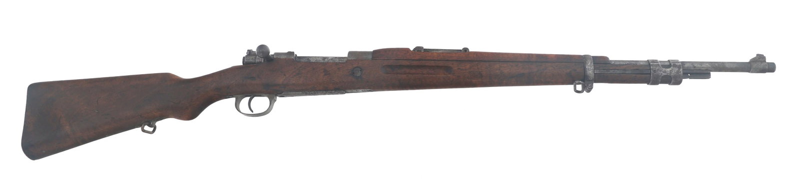 SPANISH LA CORUNA MODEL M43 7.92x57mm CAL RIFLE (1 of 11)