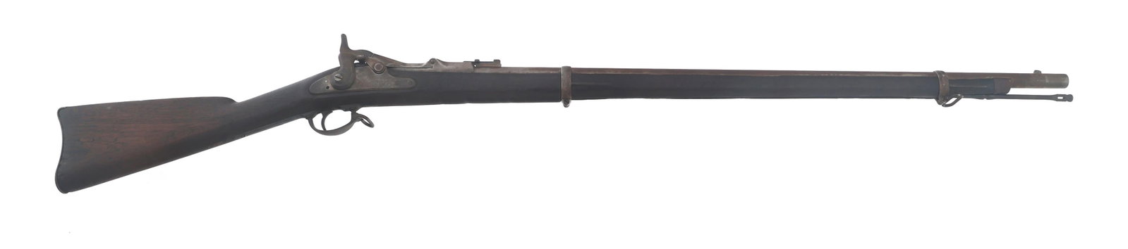 US SPRINGFIELD MODEL 1870 50-70 CAL TRAPDOOR RIFLE (1 of 12)