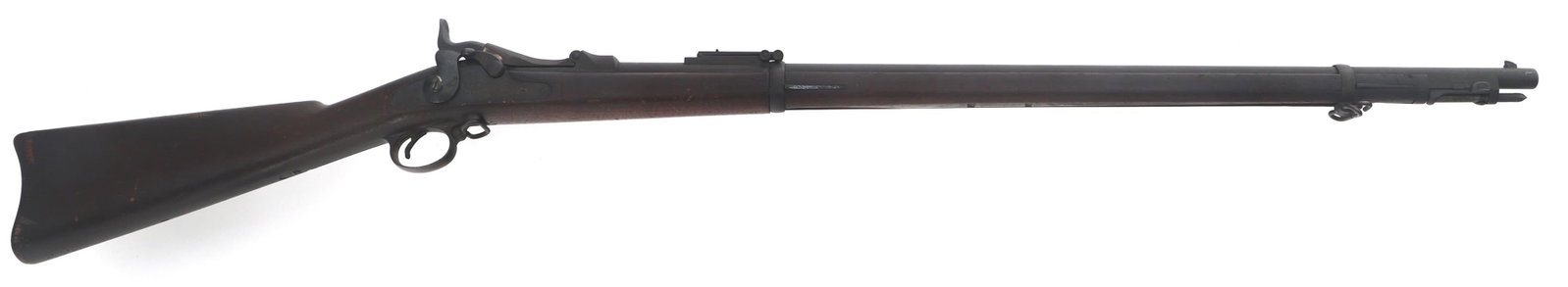 US SPRINGFIELD MODEL 1884 45-70 CAL TRAPDOOR RIFLE (1 of 12)