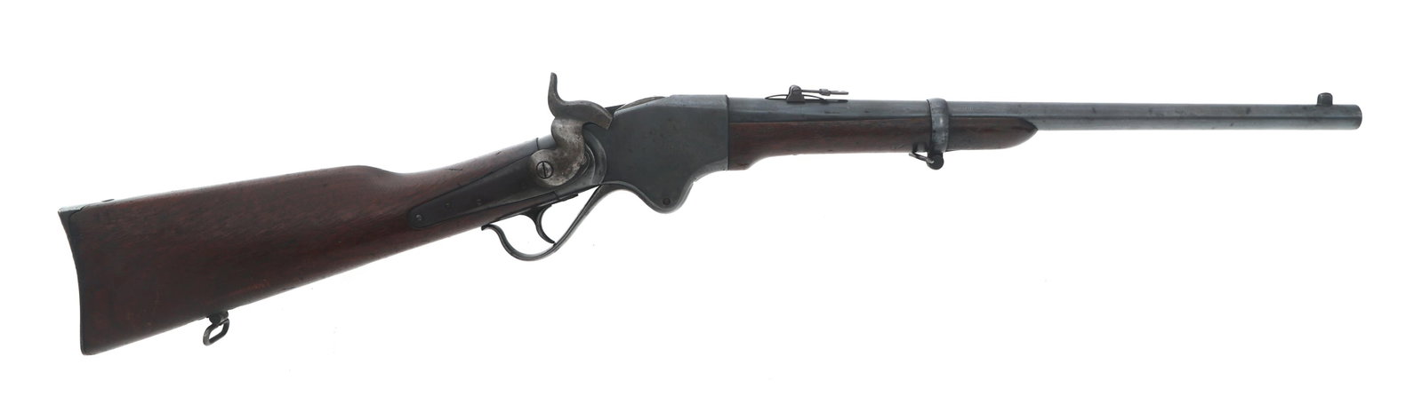 US BURNSIDE RIFLE MODEL 1865 SADDLE RING CARBINE (1 of 10)