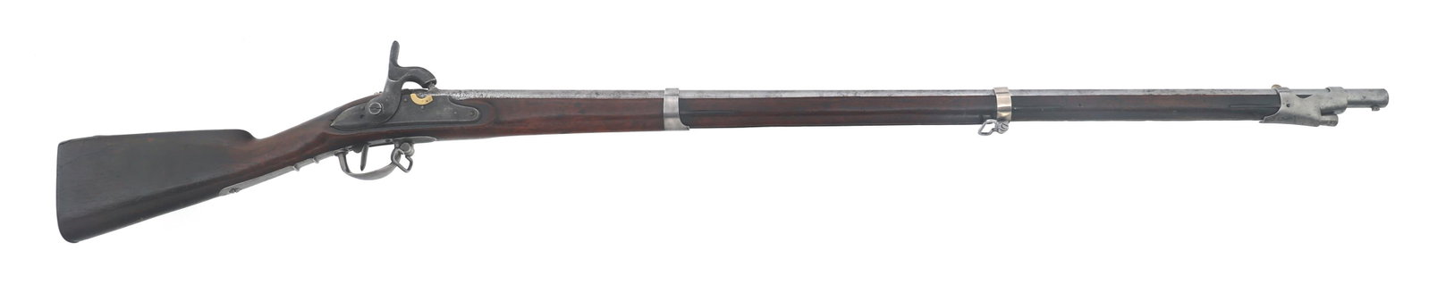 FRENCH CHARLEVILLE MODEL 1777 PERCUSSION MUSKET (1 of 11)