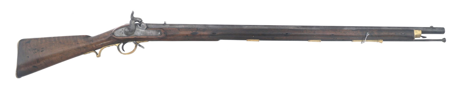 BRITISH EIC MODEL 1842 .75 CAL PERCUSSION MUSKET (1 of 14)