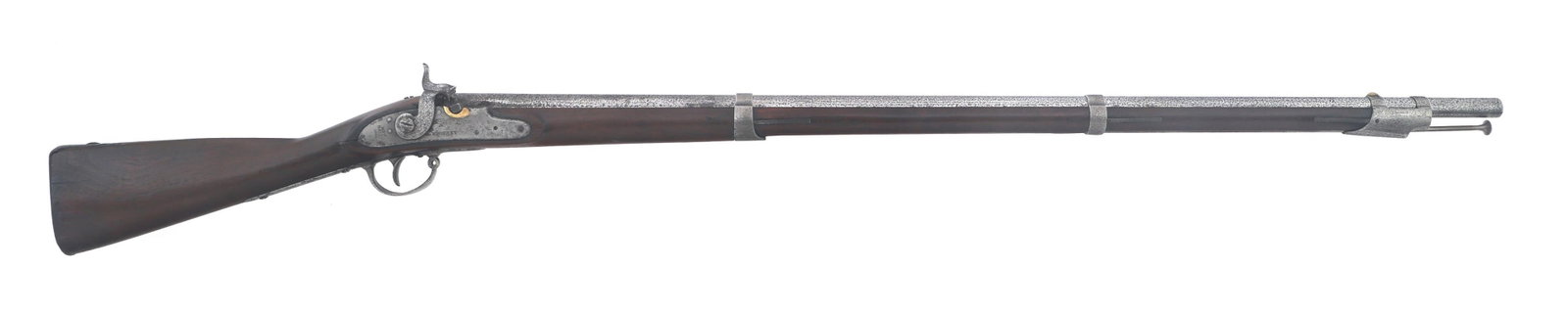 1836 US ELI WHITNEY MODEL 1816 PERCUSSION MUSKET (1 of 11)