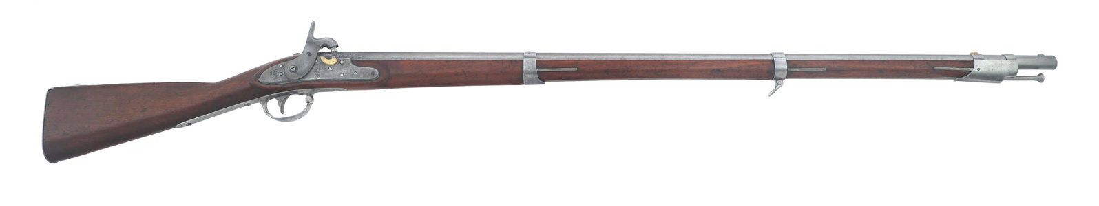 US SPRINGFIELD MODEL 1816 PERCUSSION MUSKET (1 of 12)