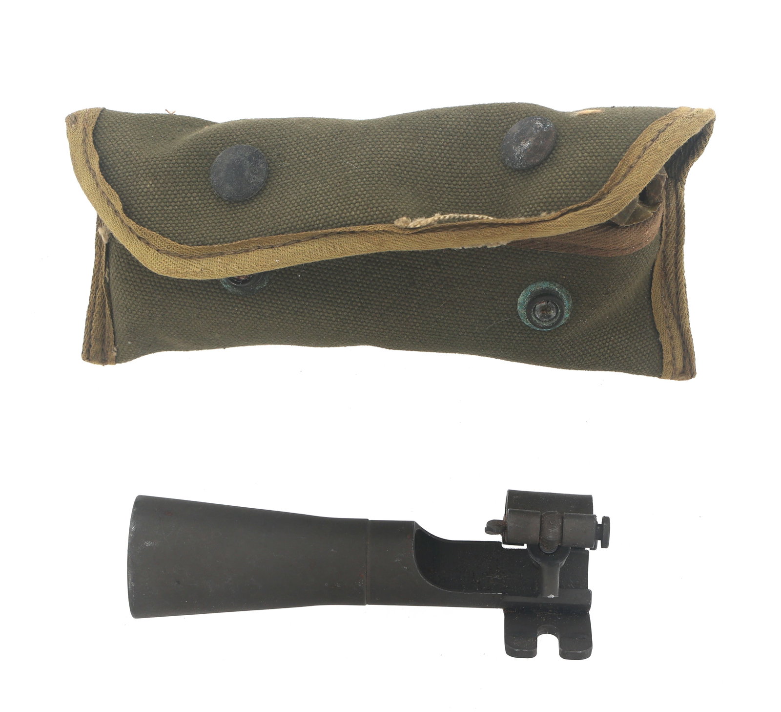 M1 CARBINE M3 U FLASH HIDER & M15 LAUNCHER SIGHT (1 of 7)