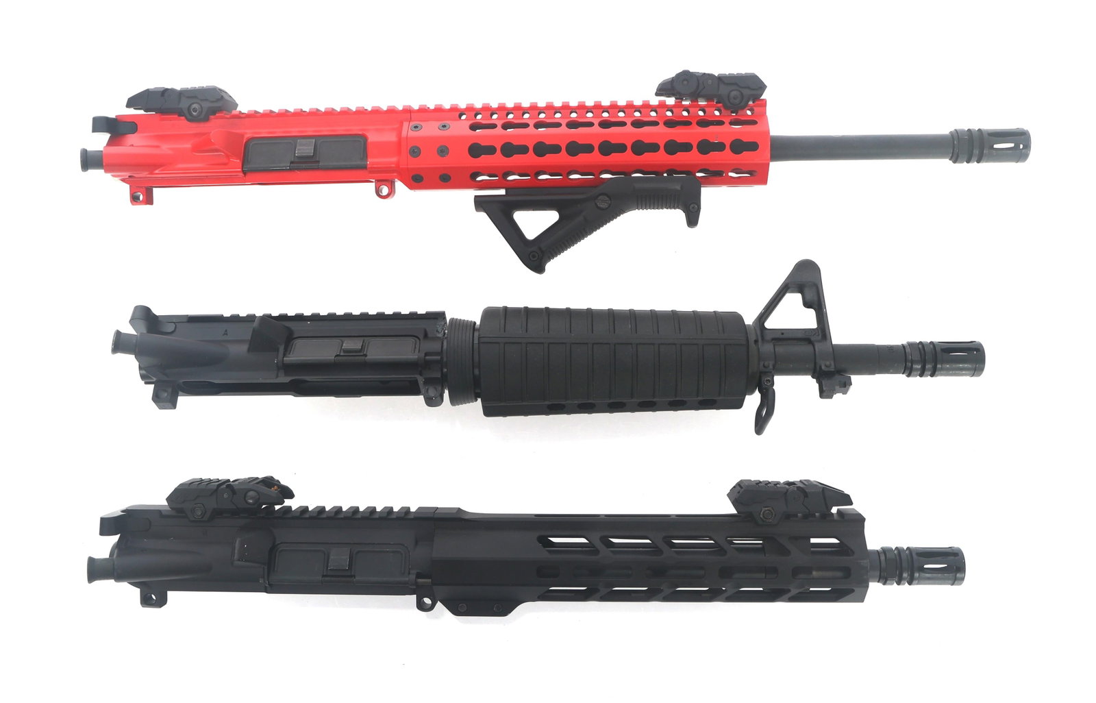 COMPLETE 5.56mm CALIBER AR-15 UPPER RECEIVERS (1 of 7)