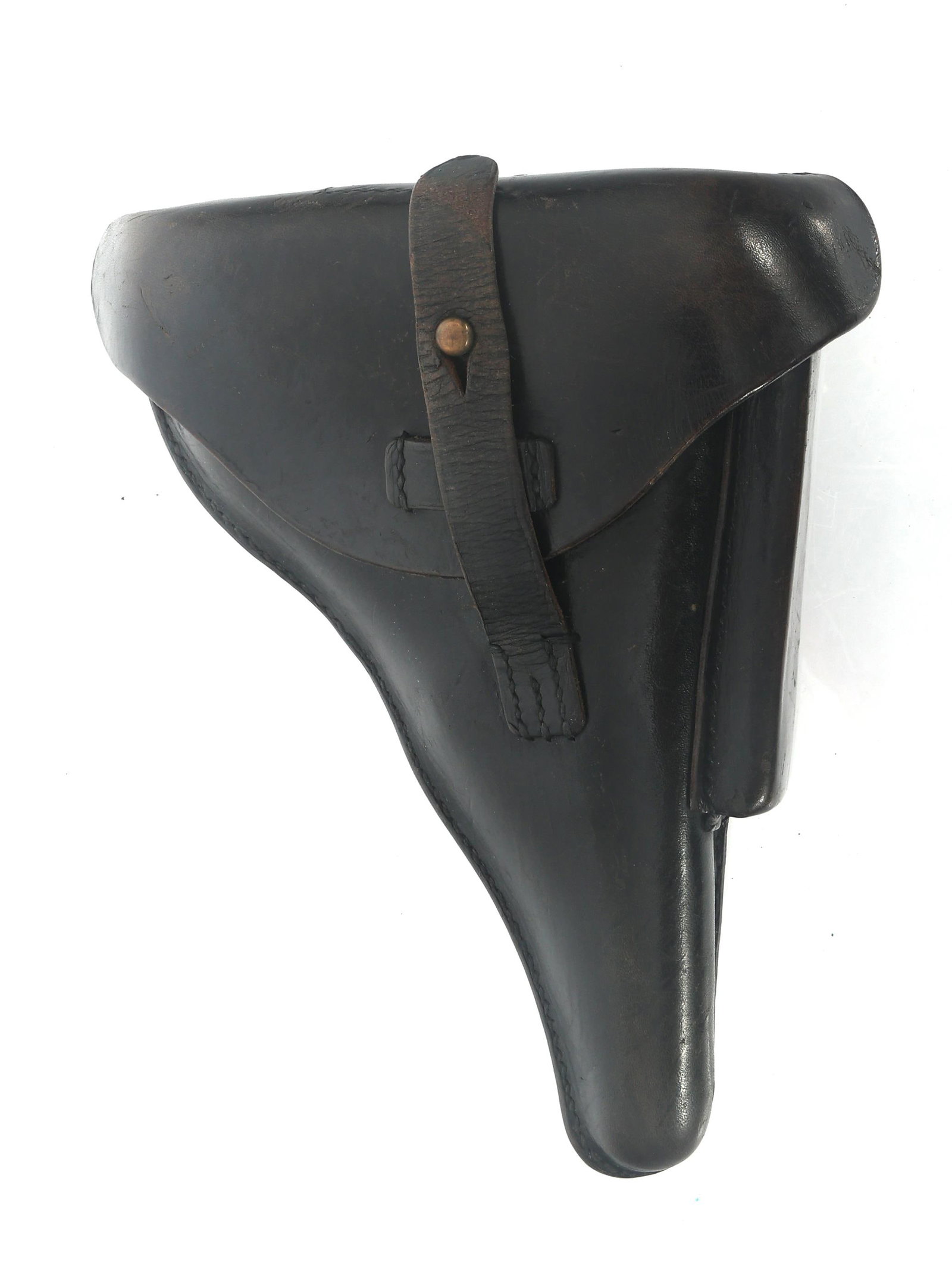 WWII GERMAN POLICE P08 LUGER PISTOL HOLSTER (1 of 5)