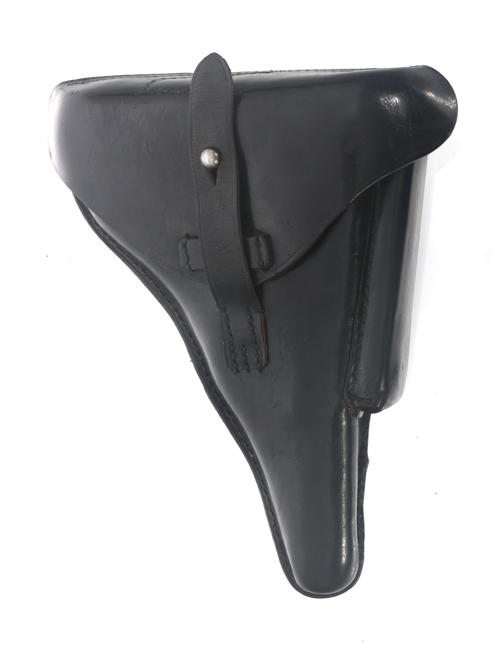 WWII GERMAN POLICE P08 LUGER PISTOL HOLSTER (1 of 4)